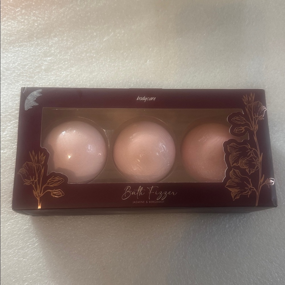 Jasmine & Bergamot Bath Fizzer Trio